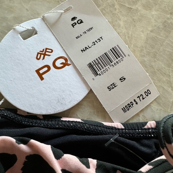 New. PQ Swim Nala Tie Side Bikini Bottom. Style Teenie or Full. Retails $72 - Picture 5 of 12